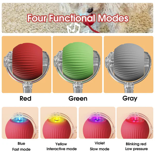 Interactive Play Ball With Tail