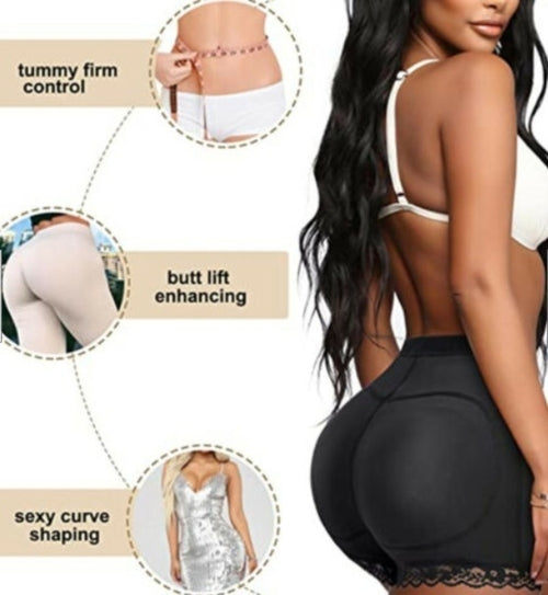 Butt Lifter Shaping Panty with Removable Pads